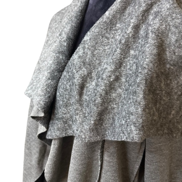 Altar'd State | Heather Gray Inside Out Drape Sweater with Pockets | Sz S - Picture 2 of 8